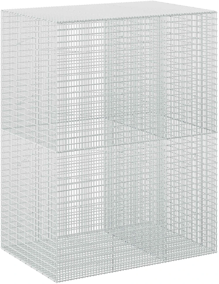 Gabionas su 3,5 mm viela ir 5x2,5 cm tinkleliu 150x100x200 cm