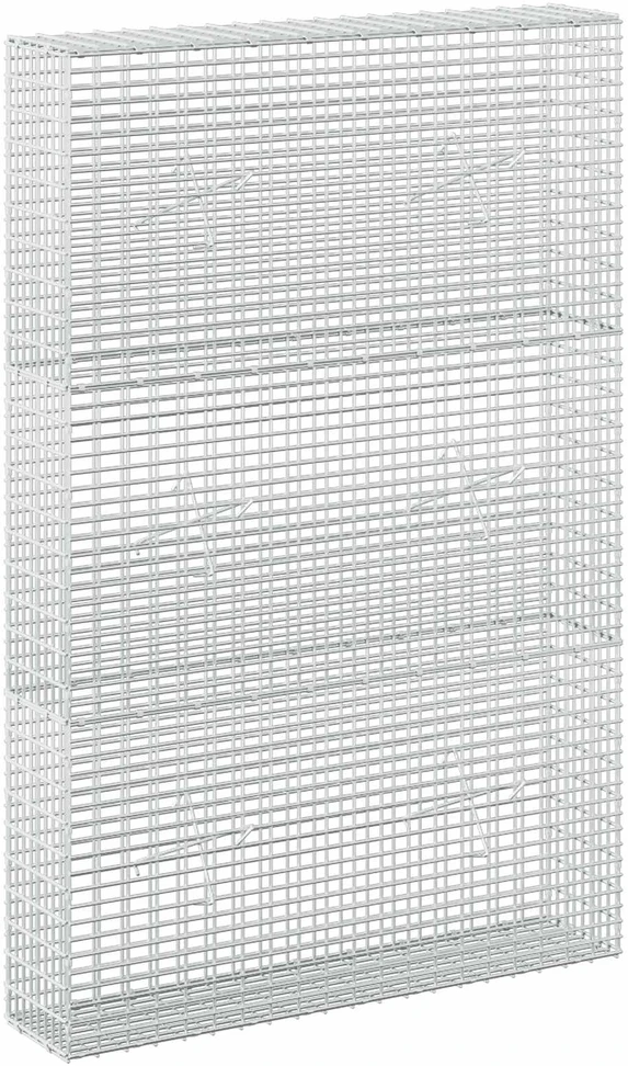 Gabionas su 3,5 mm viela ir 5x2,5 cm tinkleliu 100x20x150 cm