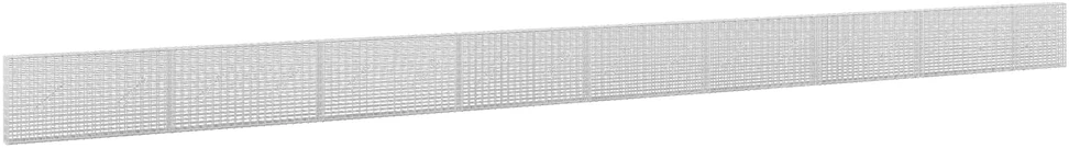 Gabionas su 3,5 mm viela ir 5x2,5 cm tinkleliu 850x10x50 cm