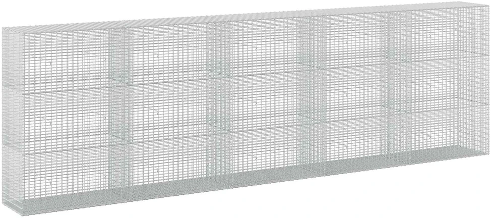 Gabionas su 3,5 mm viela ir 5x2,5 cm tinkleliu 500x50x150 cm