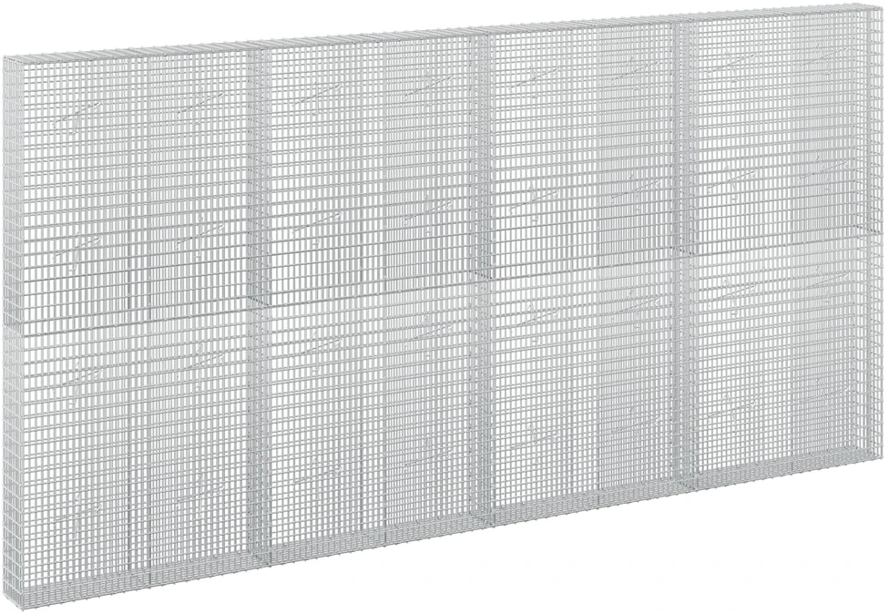 Gabionas su 3,5 mm viela ir 5x2,5 cm tinkleliu 400x20x200 cm