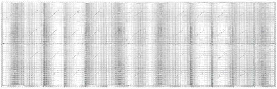 Gabionas su 3,5 mm viela ir 5x2,5 cm tinkleliu 650x10x200 cm