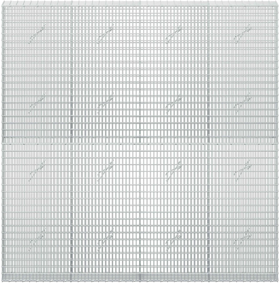 Gabionas su 3,5 mm viela ir 5x2,5 cm tinkleliu 200x20x200 cm