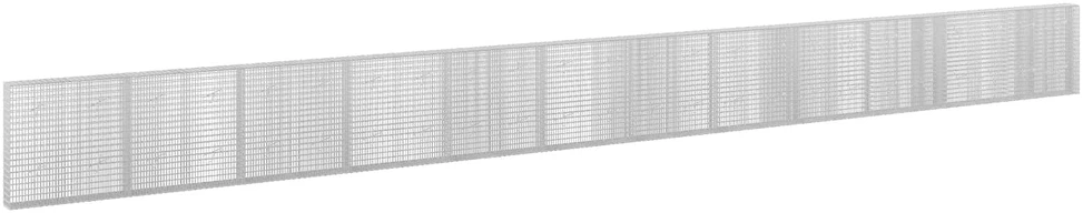 Gabionas su 3,5 mm viela ir 5x2,5 cm tinkleliu 1200x20x100 cm