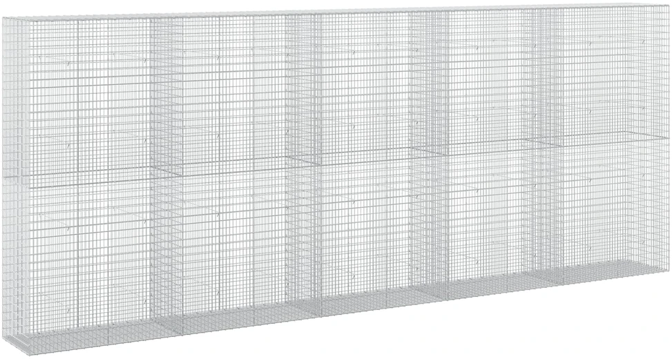 Gabionas su 3,5 mm viela ir 5x2,5 cm tinkleliu 500x50x200 cm