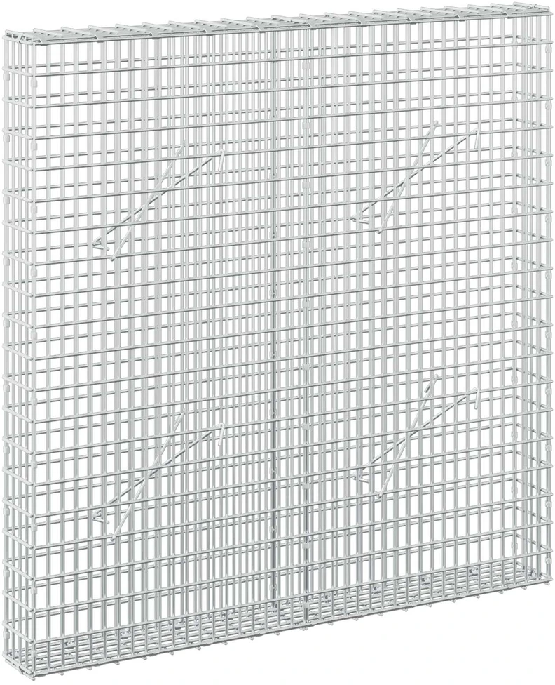 Gabionas su 3,5 mm viela ir 5x2,5 cm tinkleliu 100x10x100 cm