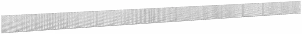 Gabionas su 3,5 mm viela ir 5x2,5 cm tinkleliu 1200x10x50 cm