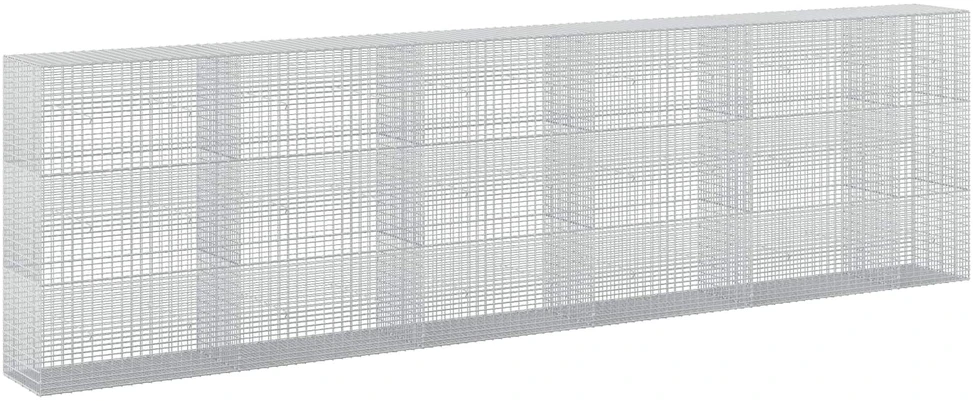 Gabionas su 3,5 mm viela ir 5x2,5 cm tinkleliu 550x50x150 cm