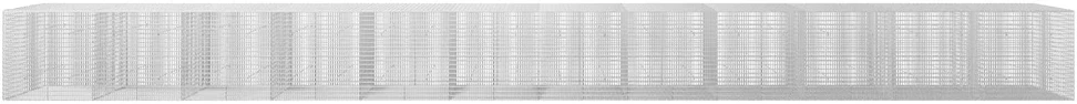 Gabionas su 3,5 mm viela ir 5x2,5 cm tinkleliu 1200x50x100 cm
