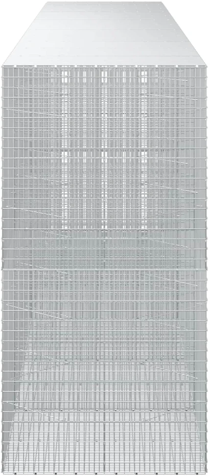 Gabionas su 3,5 mm viela ir 5x2,5 cm tinkleliu 600x100x200 cm