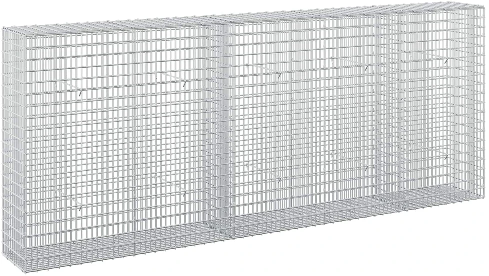 Gabionas su 3,5 mm viela ir 5x2,5 cm tinkleliu 250x30x100 cm