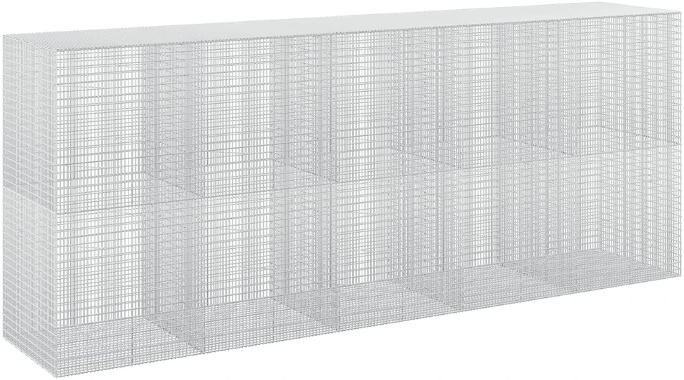 Gabionas su 3,5 mm viela ir 5x2,5 cm tinkleliu 500x100x200 cm