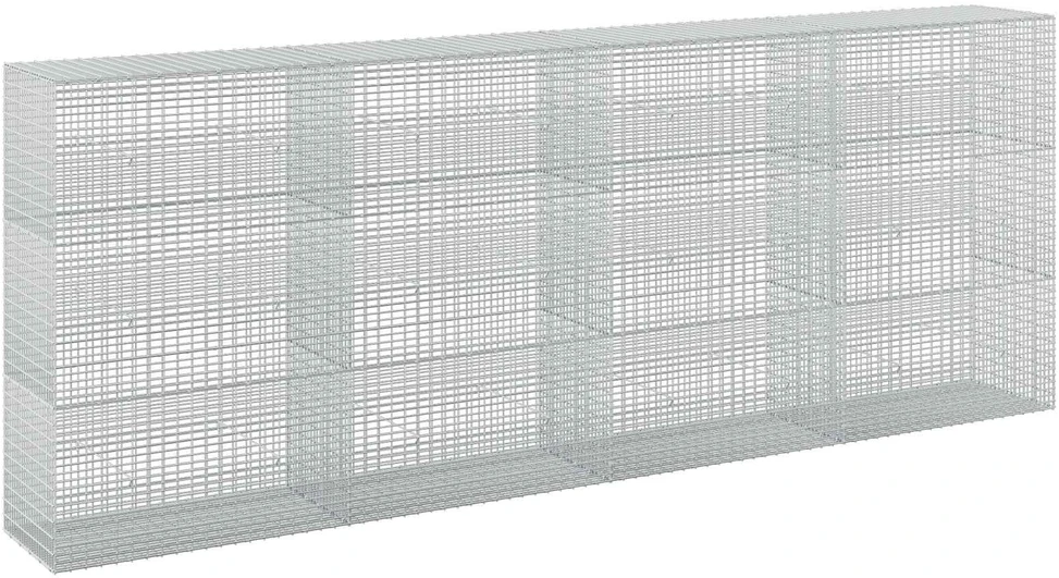 Gabionas su 3,5 mm viela ir 5x2,5 cm tinkleliu 400x50x150 cm
