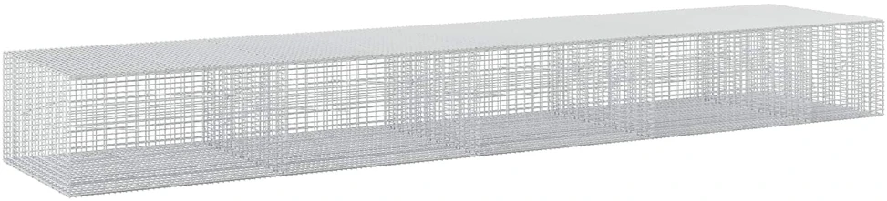 Gabionas su 3,5 mm viela ir 5x2,5 cm tinkleliu 450x100x50 cm