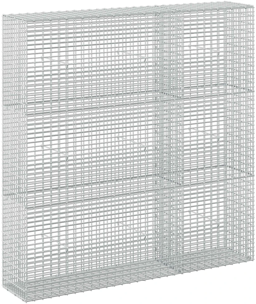 Gabionas su 3,5 mm viela ir 5x2,5 cm tinkleliu 150x30x150 cm
