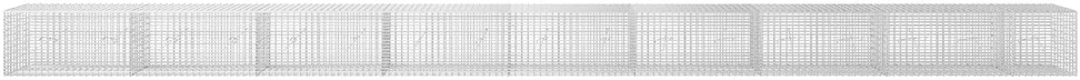 Gabionas su 3,5 mm viela ir 5x2,5 cm tinkleliu 850x20x50 cm