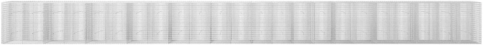 Gabionas su 3,5 mm viela ir 5x2,5 cm tinkleliu 1150x30x100 cm
