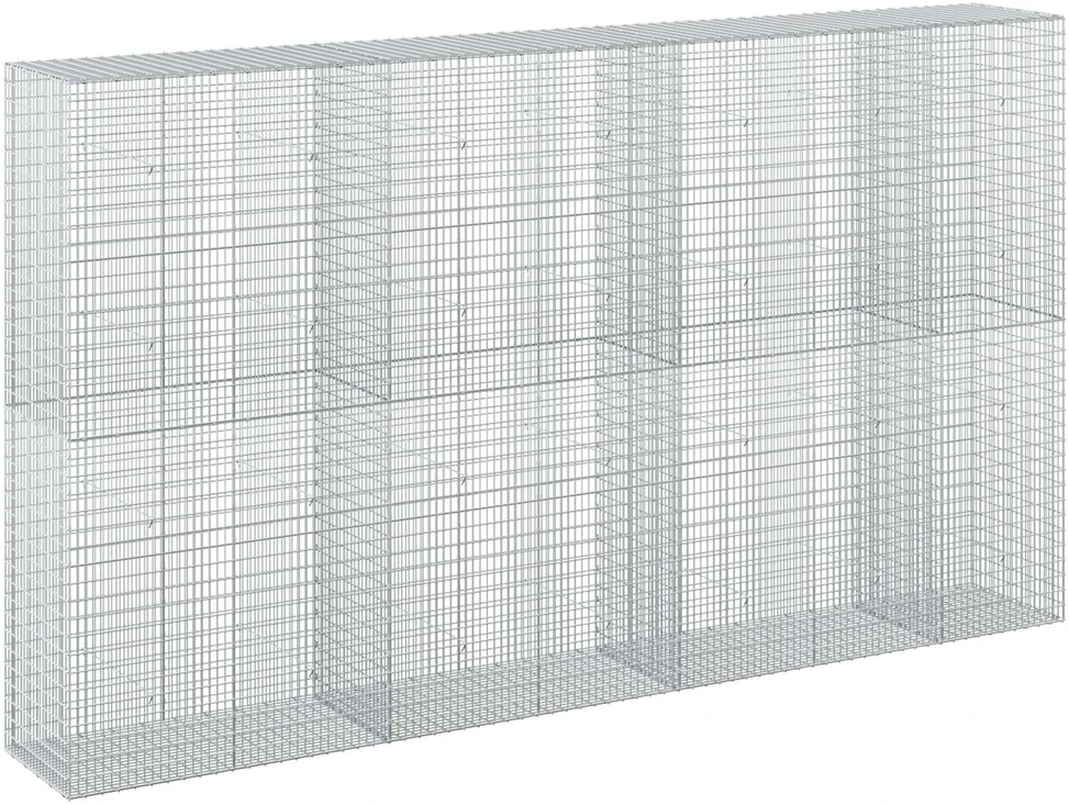 Gabionas su 3,5 mm viela ir 5x2,5 cm tinkleliu 350x50x200 cm