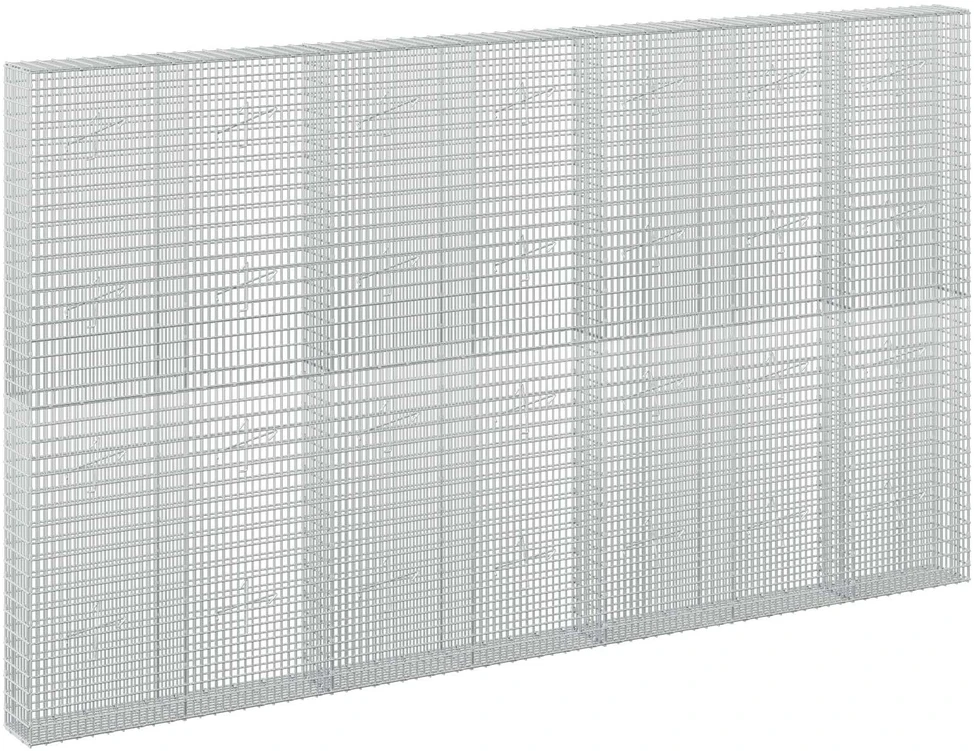 Gabionas su 3,5 mm viela ir 5x2,5 cm tinkleliu 350x20x200 cm
