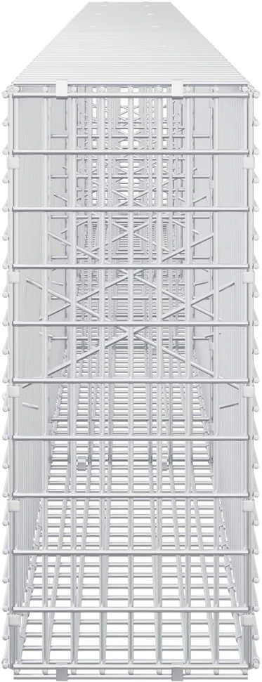 Gabionas su 3,5 mm viela ir 5x2,5 cm tinkleliu 450x20x50 cm