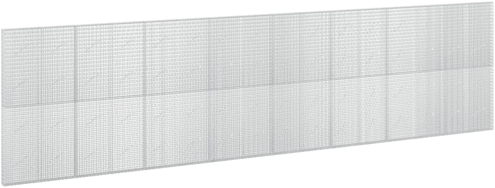 Gabionas su 3,5 mm viela ir 5x2,5 cm tinkleliu 800x10x200 cm