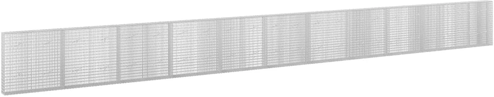 Gabionas su 3,5 mm viela ir 5x2,5 cm tinkleliu 1100x20x100 cm