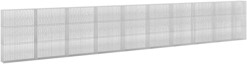 Gabionas su 3,5 mm viela ir 5x2,5 cm tinkleliu 950x30x150 cm