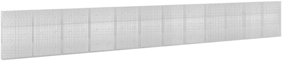 Gabionas su 3,5 mm viela ir 5x2,5 cm tinkleliu 1200x20x150 cm