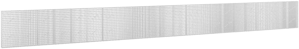 Gabionas su 3,5 mm viela ir 5x2,5 cm tinkleliu 1100x10x100 cm