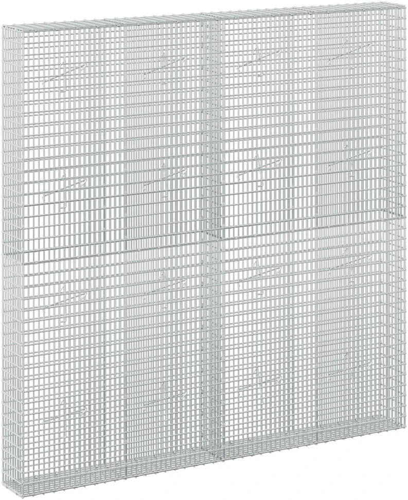Gabionas su 3,5 mm viela ir 5x2,5 cm tinkleliu 200x20x200 cm