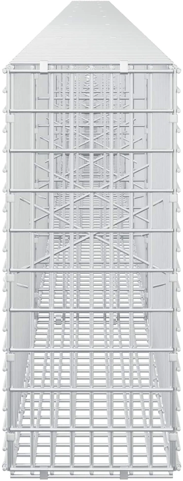 Gabionas su 3,5 mm viela ir 5x2,5 cm tinkleliu 750x20x50 cm