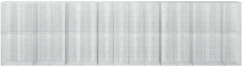 Gabionas su 3,5 mm viela ir 5x2,5 cm tinkleliu 750x20x200 cm
