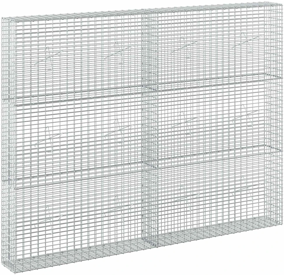 Gabionas su 3,5 mm viela ir 5x2,5 cm tinkleliu 200x20x150 cm