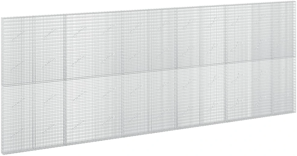 Gabionas su 3,5 mm viela ir 5x2,5 cm tinkleliu 550x10x200 cm