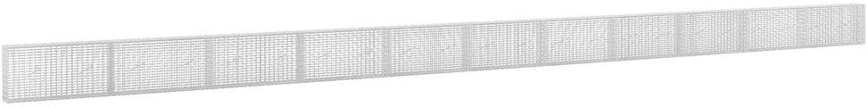 Gabionas su 3,5 mm viela ir 5x2,5 cm tinkleliu 1100x20x50 cm