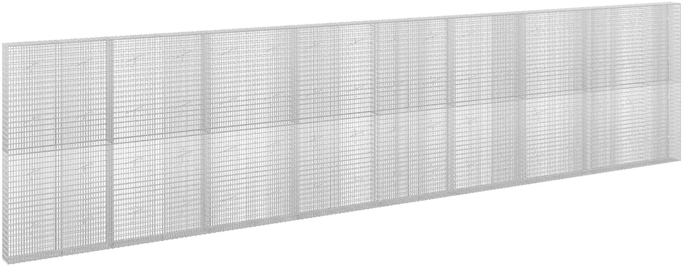 Gabionas su 3,5 mm viela ir 5x2,5 cm tinkleliu 850x20x200 cm