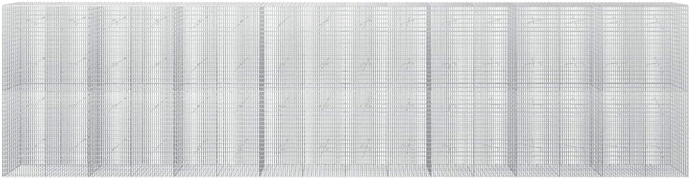 Gabionas su 3,5 mm viela ir 5x2,5 cm tinkleliu 800x20x200 cm