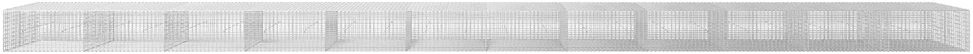 Gabionas su 3,5 mm viela ir 5x2,5 cm tinkleliu 1200x50x50 cm