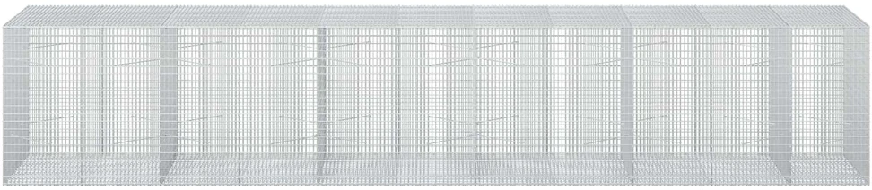 Gabionas su 3,5 mm viela ir 5x2,5 cm tinkleliu 550x100x100 cm