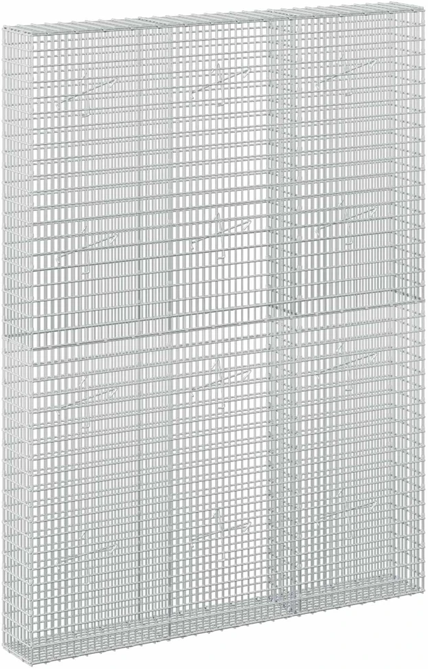Gabionas su 3,5 mm viela ir 5x2,5 cm tinkleliu 150x20x200 cm