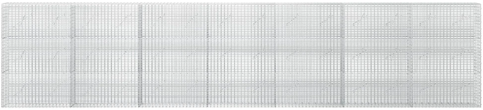 Gabionas su 3,5 mm viela ir 5x2,5 cm tinkleliu 700x10x150 cm