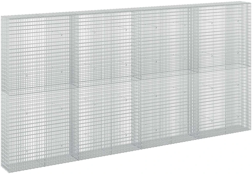 Gabionas su 3,5 mm viela ir 5x2,5 cm tinkleliu 400x30x200 cm