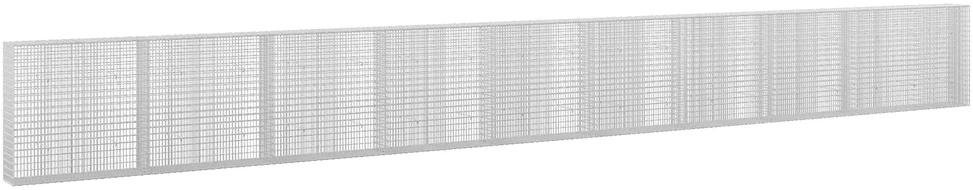 Gabionas su 3,5 mm viela ir 5x2,5 cm tinkleliu 950x30x100 cm