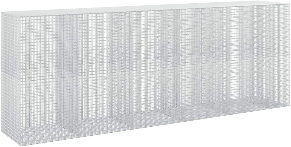 Gabionas su 3,5 mm viela ir 5x2,5 cm tinkleliu 550x100x200 cm