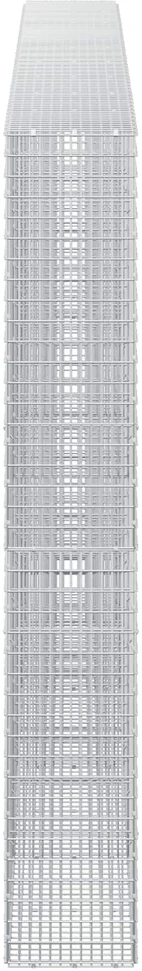 Gabionas su 3,5 mm viela ir 5x2,5 cm tinkleliu 450x30x200 cm