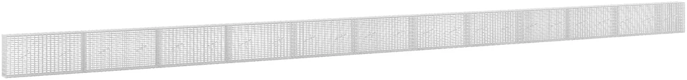 Gabionas su 3,5 mm viela ir 5x2,5 cm tinkleliu 1150x20x50 cm