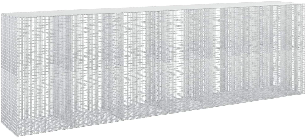Gabionas su 3,5 mm viela ir 5x2,5 cm tinkleliu 650x100x200 cm