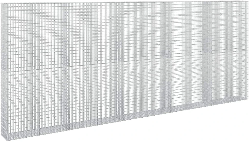 Gabionas su 3,5 mm viela ir 5x2,5 cm tinkleliu 500x30x200 cm