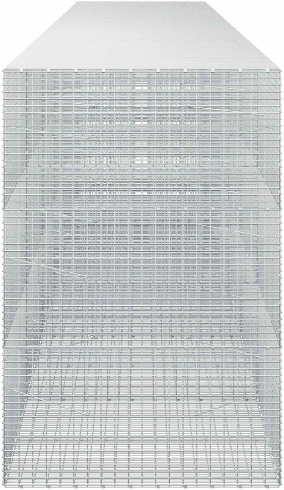 Gabionas su 3,5 mm viela ir 5x2,5 cm tinkleliu 600x100x150 cm