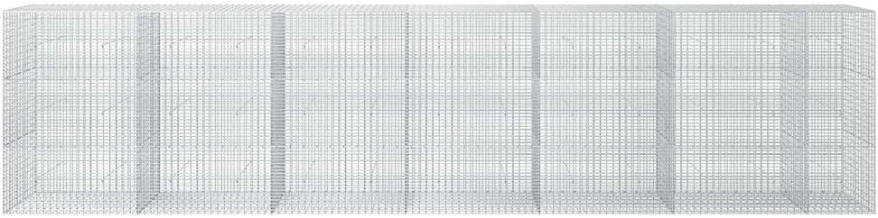 Gabionas su 3,5 mm viela ir 5x2,5 cm tinkleliu 650x30x150 cm
